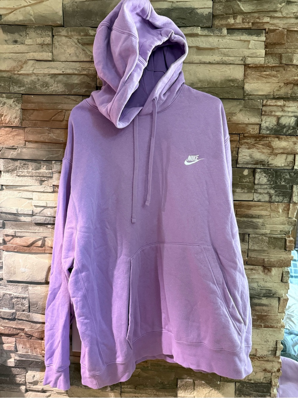 Nike Purple Hoodie and Joggers sweatsuit.